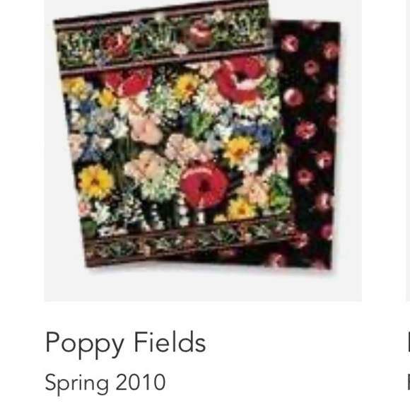 VERA BRADLEY Poppy Fields Little Hip Bag Crossbody Belt Bag Y2K Red Floral 2010 - Picture 15 of 15